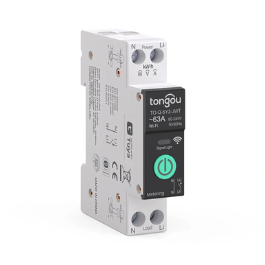 Tongou 3× Smart DIN Rail WiFi Circuit Breakers with Metering Function